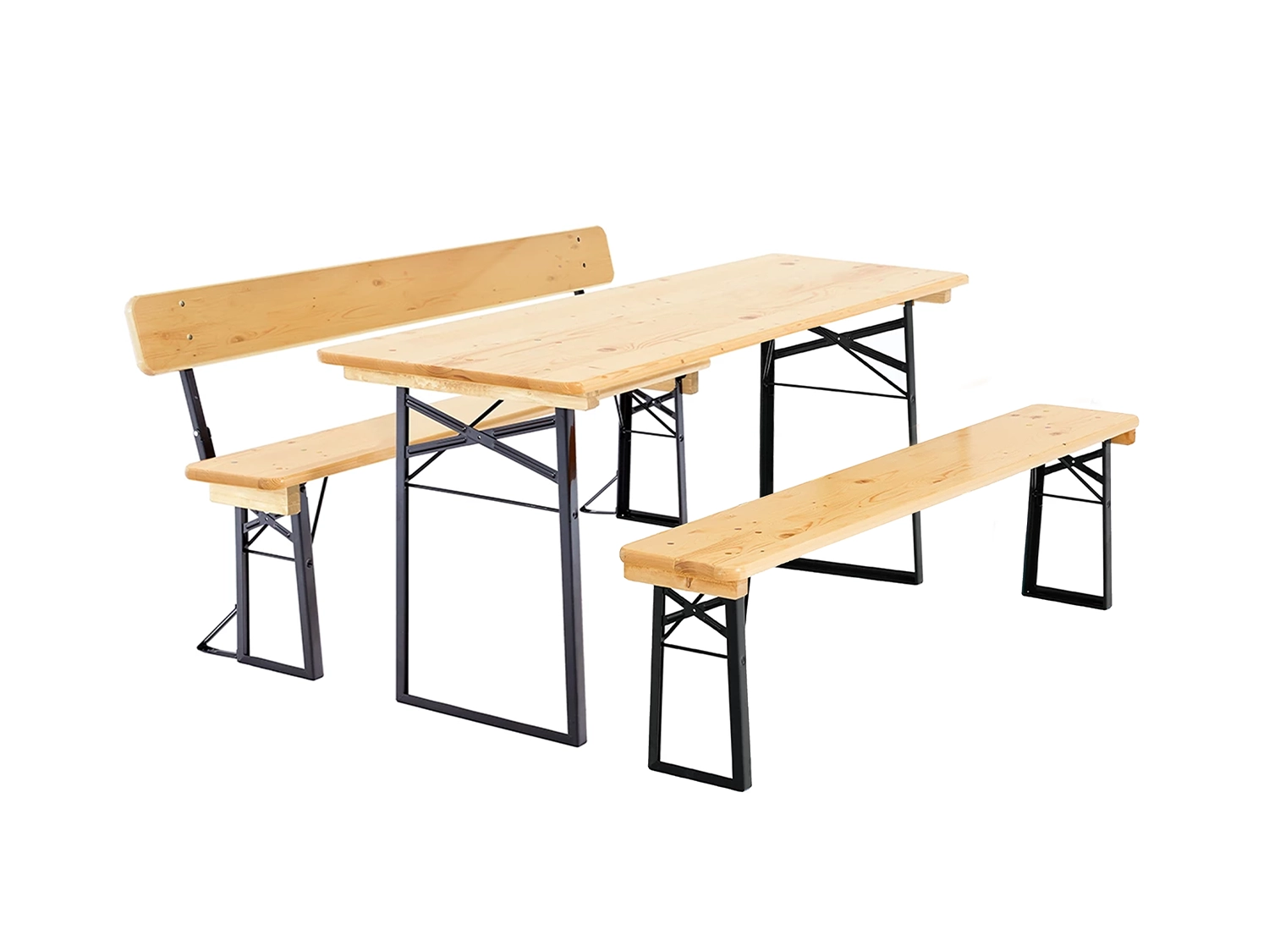 The Classic | Combo Benches | Natural & Black