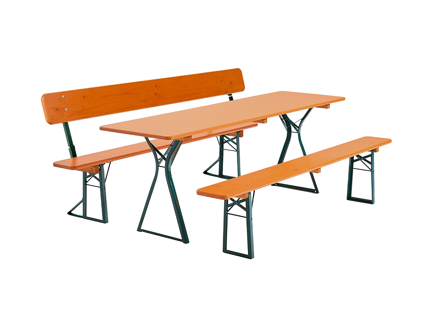 The Comfort | Combo Benches | Brown & Green